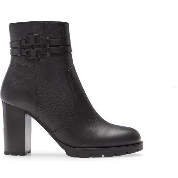 Lug Sole Bootie Leather 
